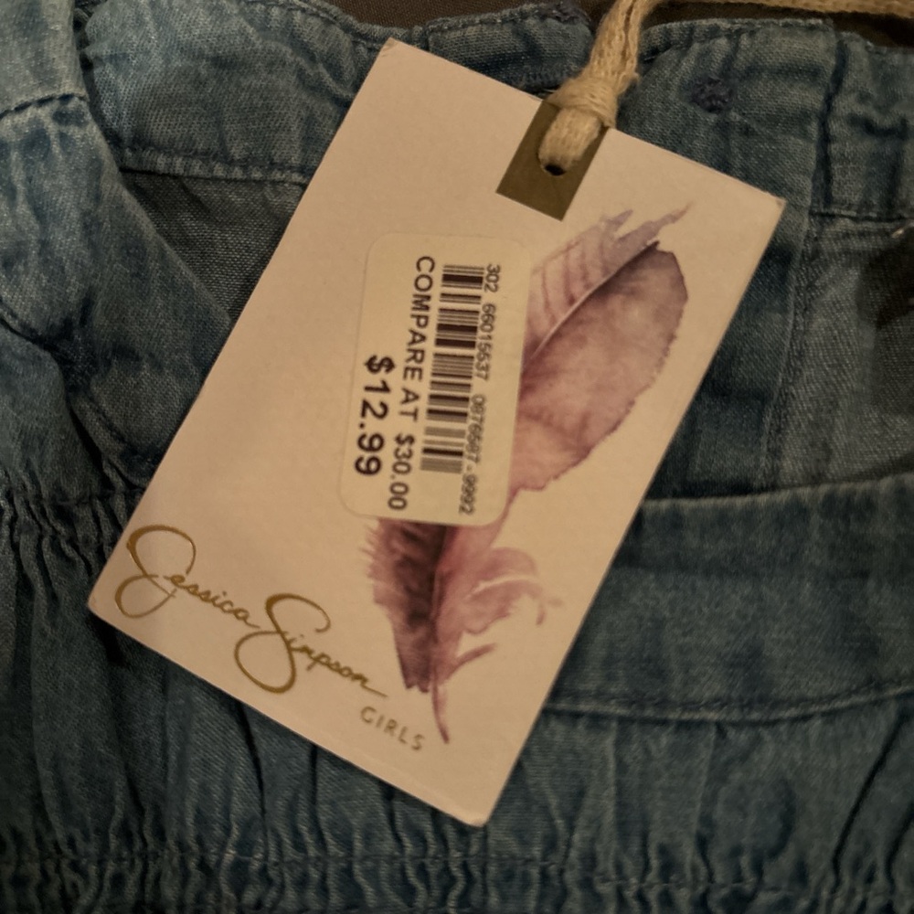 Jessica Simpson Light Blue Denim Skirt